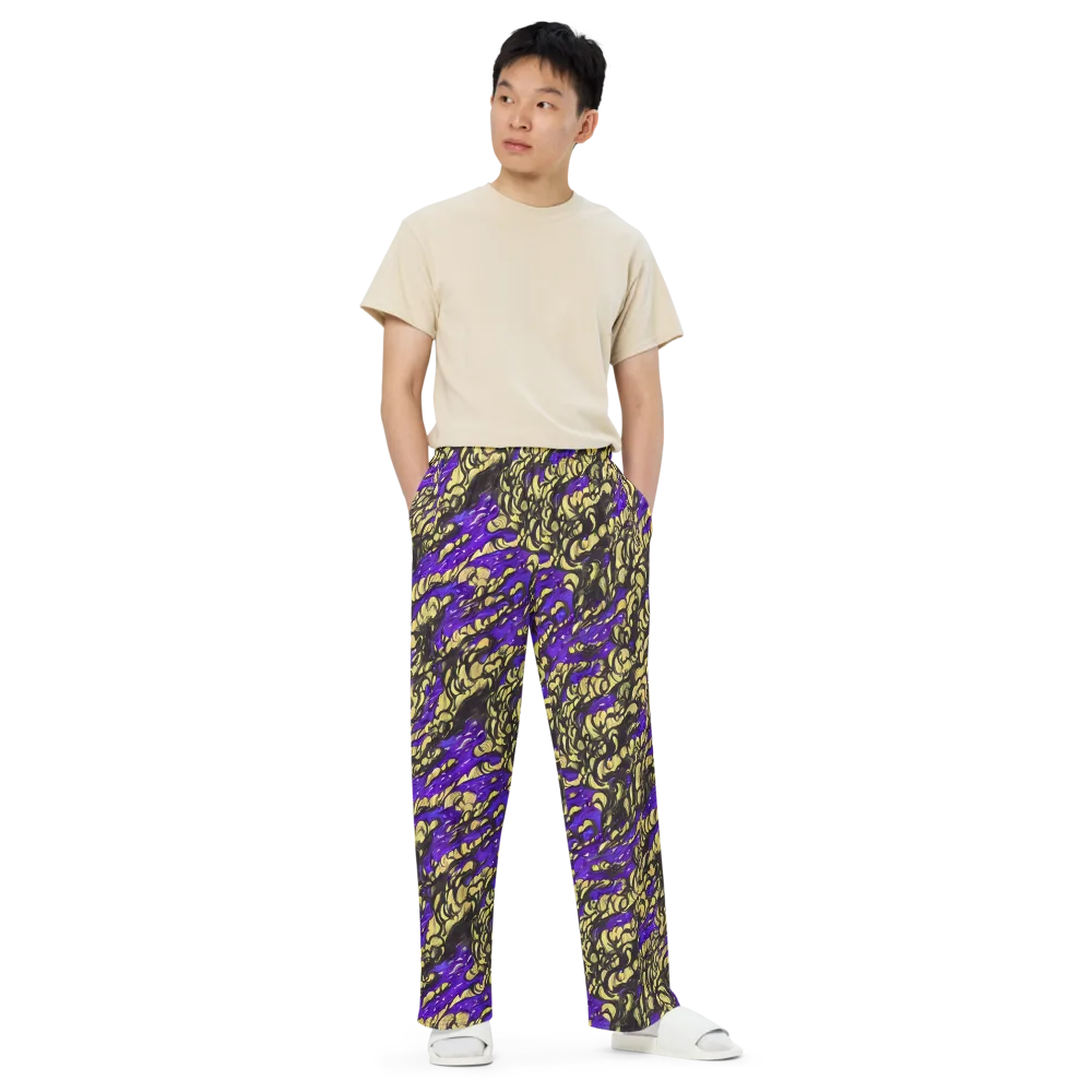 Violet Alchemy on Wide-Leg Pants — Front