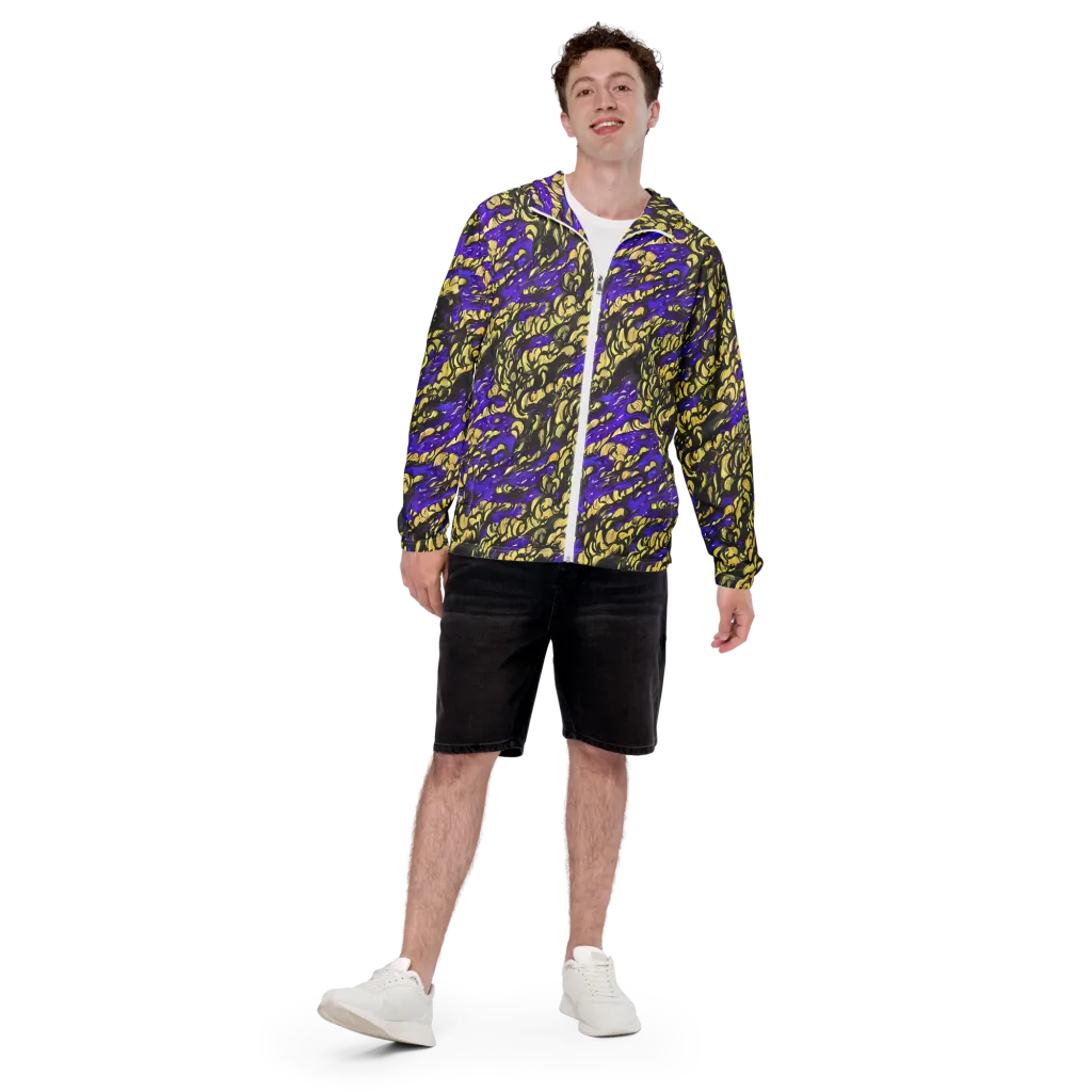 Violet Alchemy on Men's Windbreaker — Front