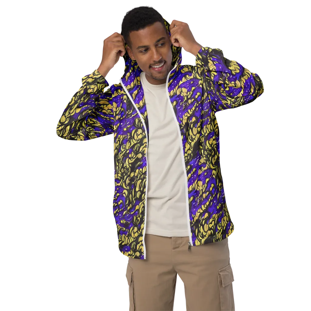Violet Alchemy on Men's Windbreaker — Front