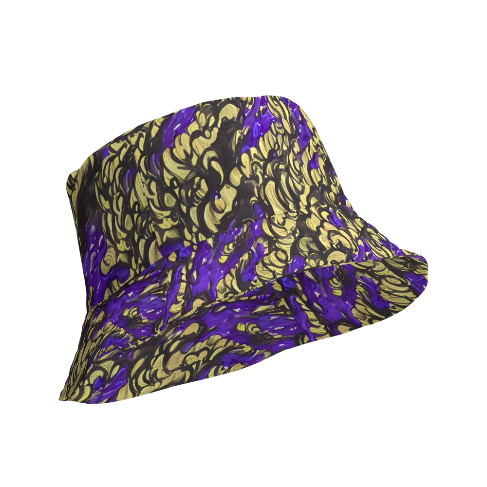 Violet Alchemy on Reversible Bucket Hat — Product details Outside