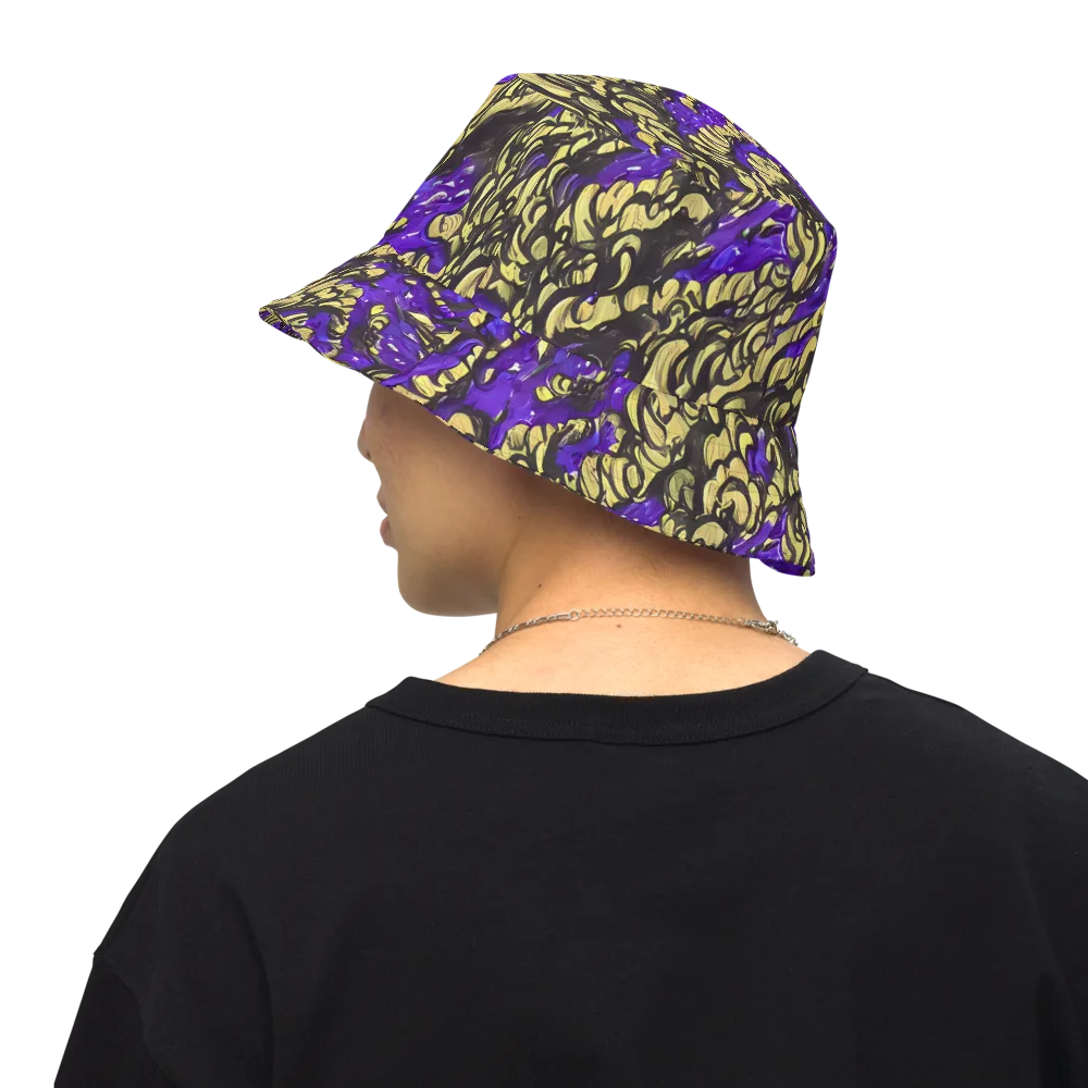 Violet Alchemy on Reversible Bucket Hat — Back Inside