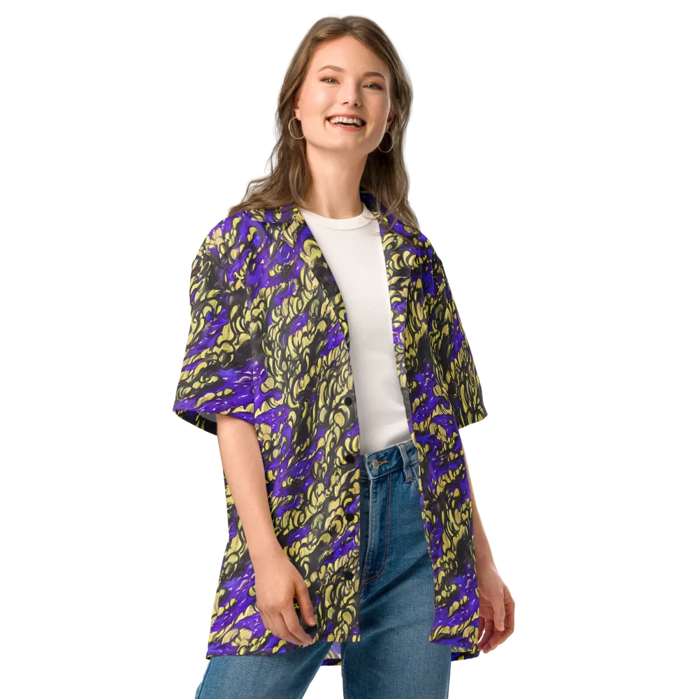 Violet Alchemy on Button Shirt — Front