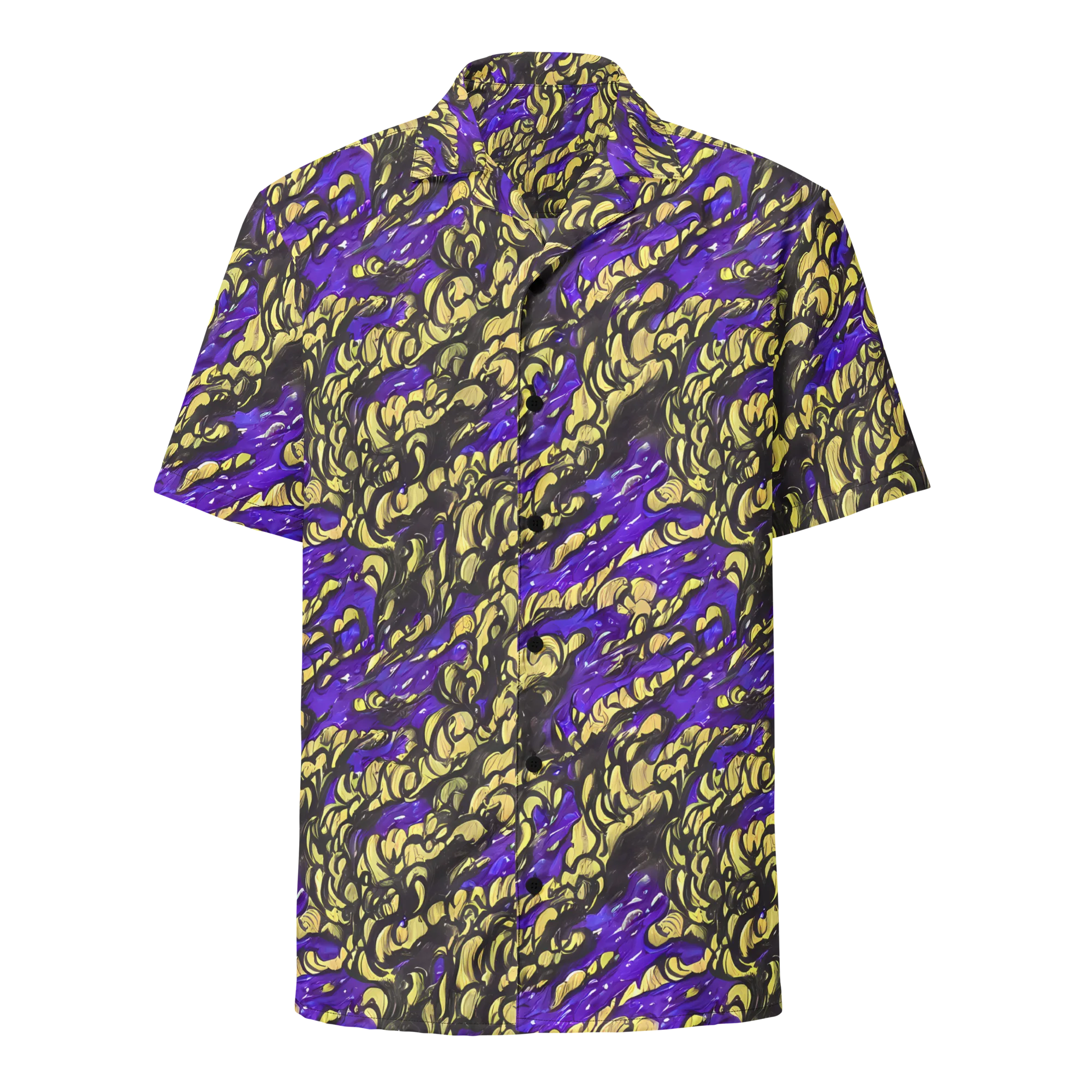 Violet Alchemy on Button Shirt — Front