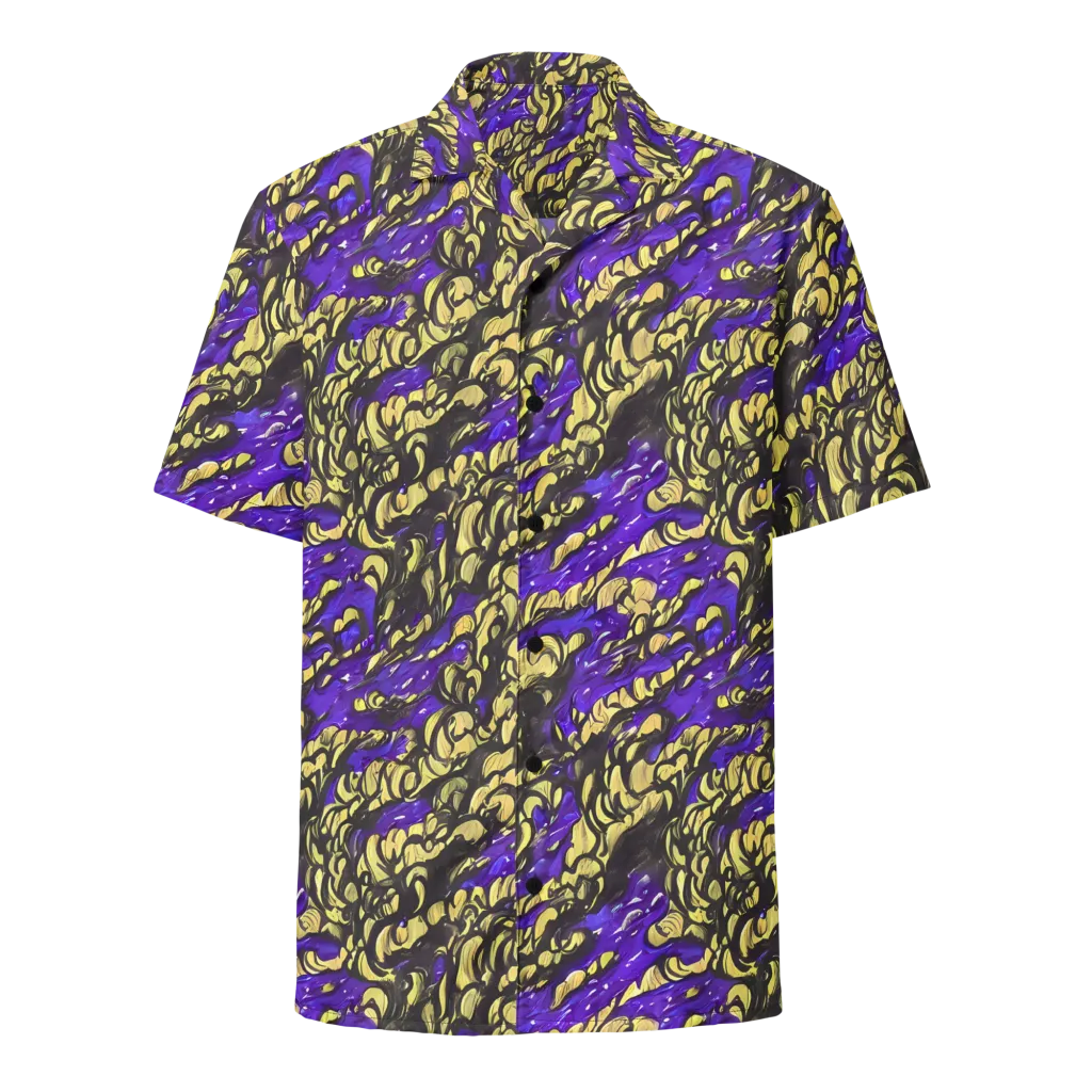 Violet Alchemy on Button Shirt — Front