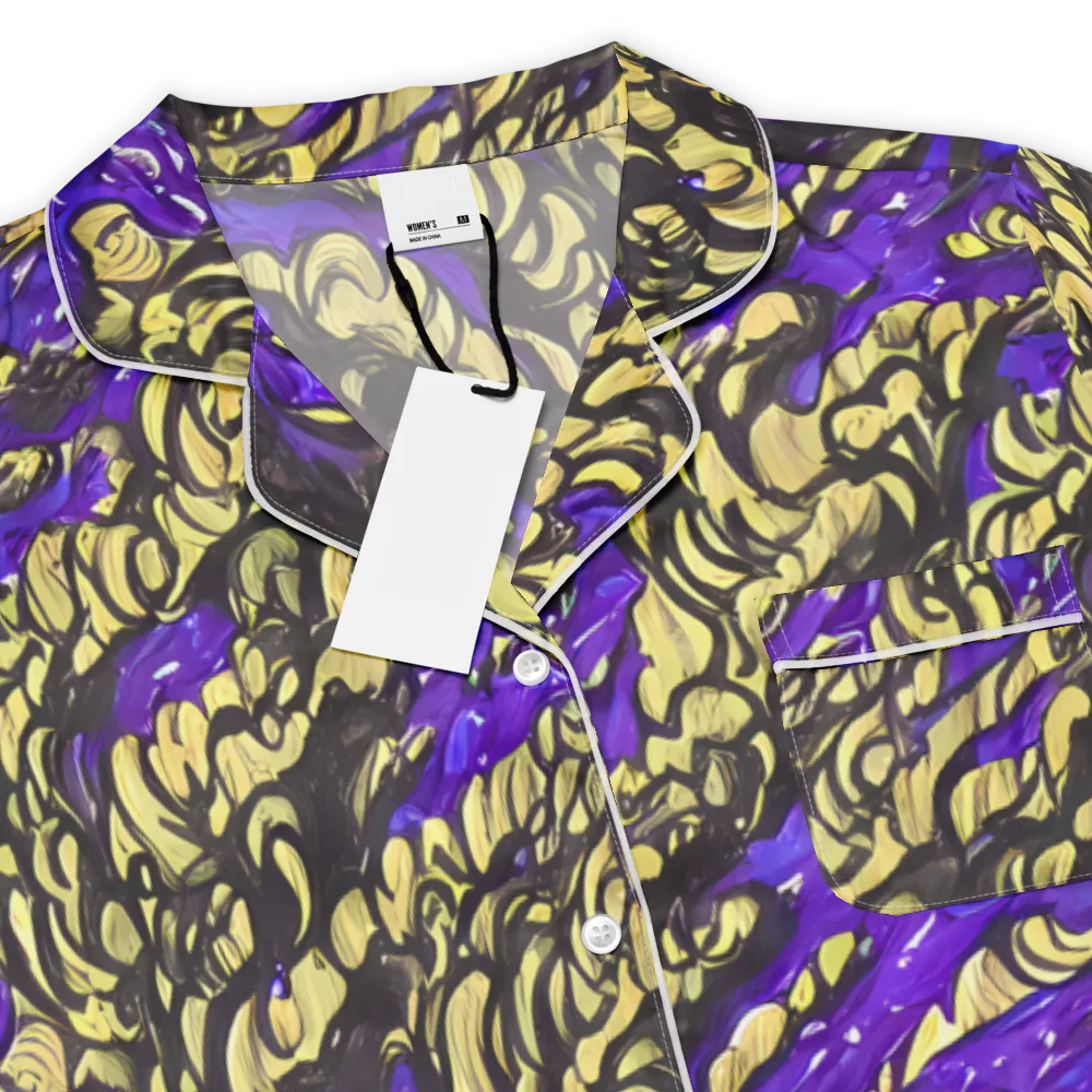 Violet Alchemy on Women's Short Sleeve Pajama Top — Product details
