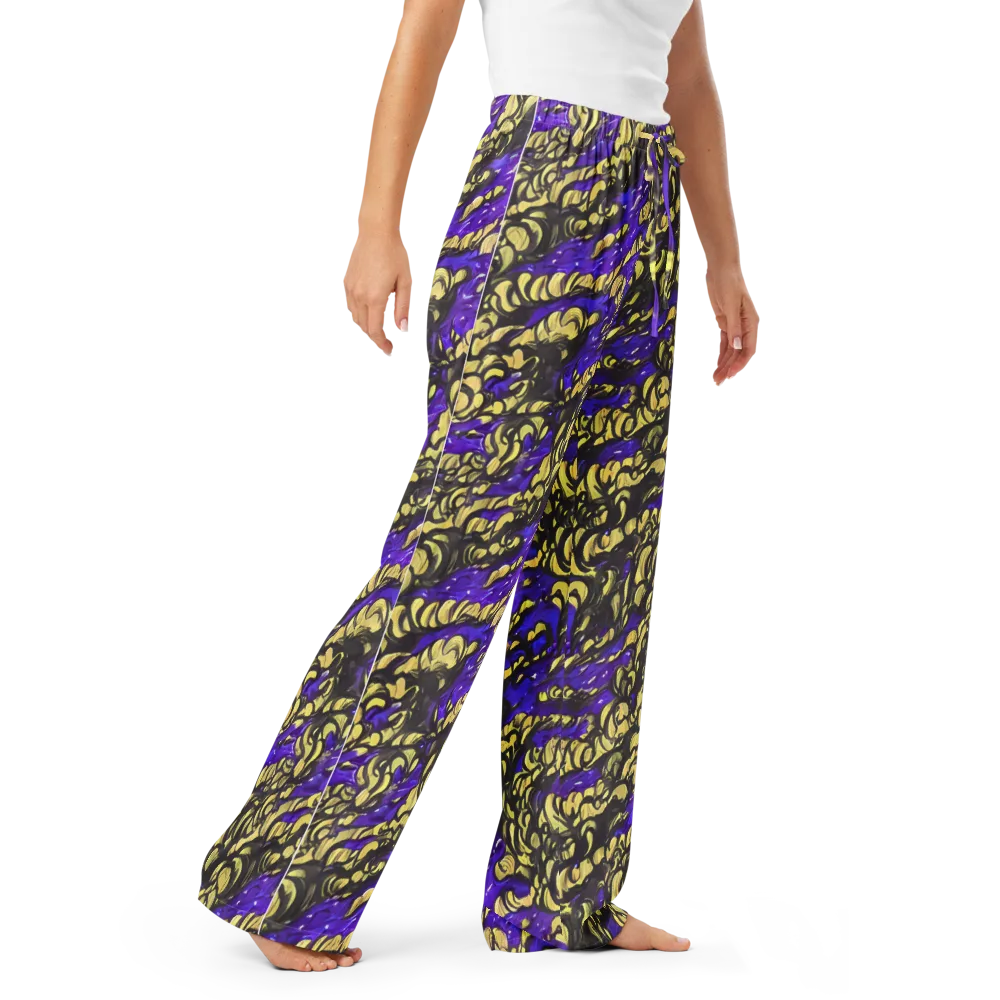 Violet Alchemy on Women's Pajama Pants — Right Front