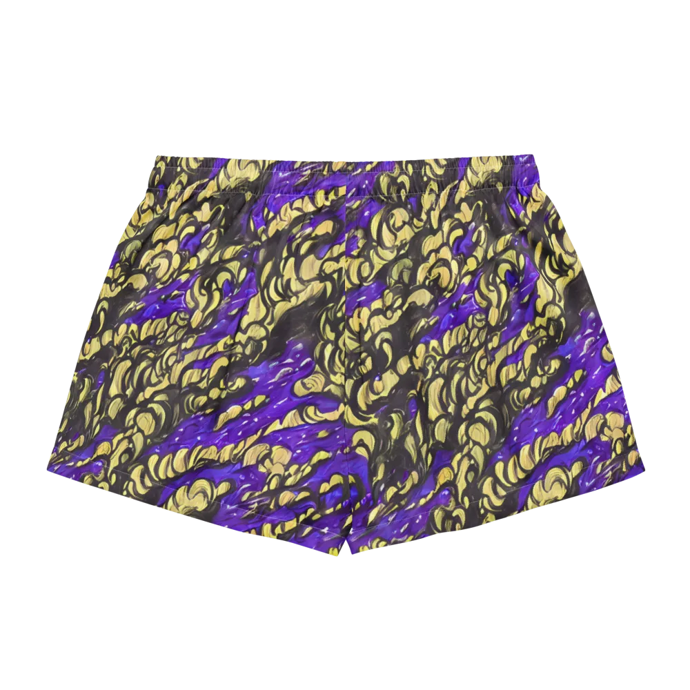 Violet Alchemy on Women's Pajama Shorts — Back