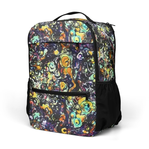 Dark Matter Bloom on a Utility Backpack