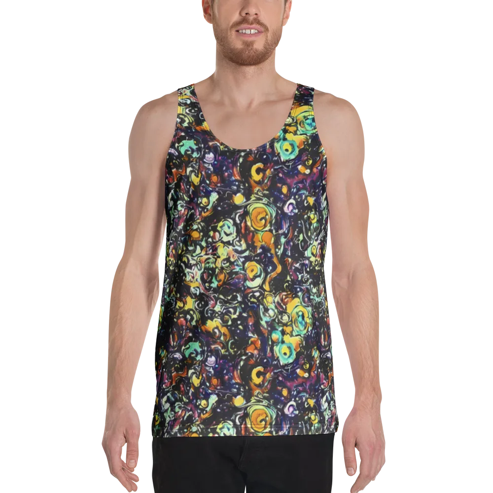 Dark Matter Bloom on Men's Tank Top — Front