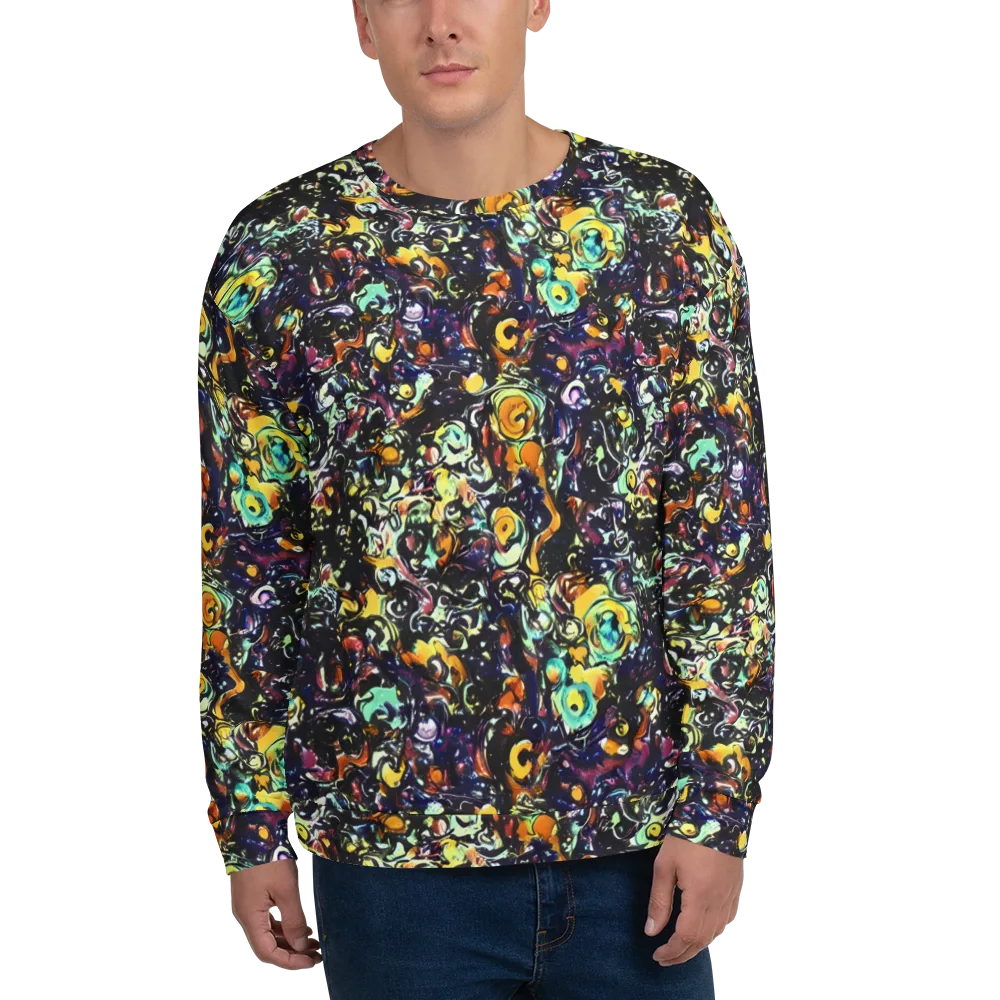 Dark Matter Bloom on Sweatshirt — Front