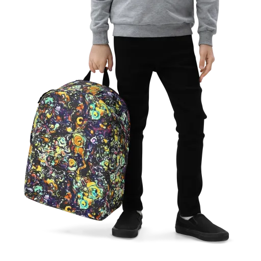 Dark Matter Bloom on a Minimalist Backpack