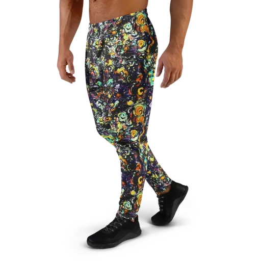 Dark Matter Bloom on a Men's Joggers