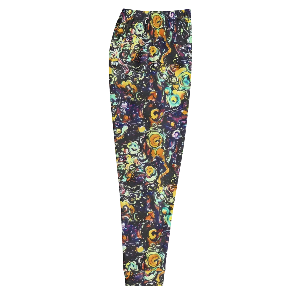 Dark Matter Bloom on Men's Joggers — Right