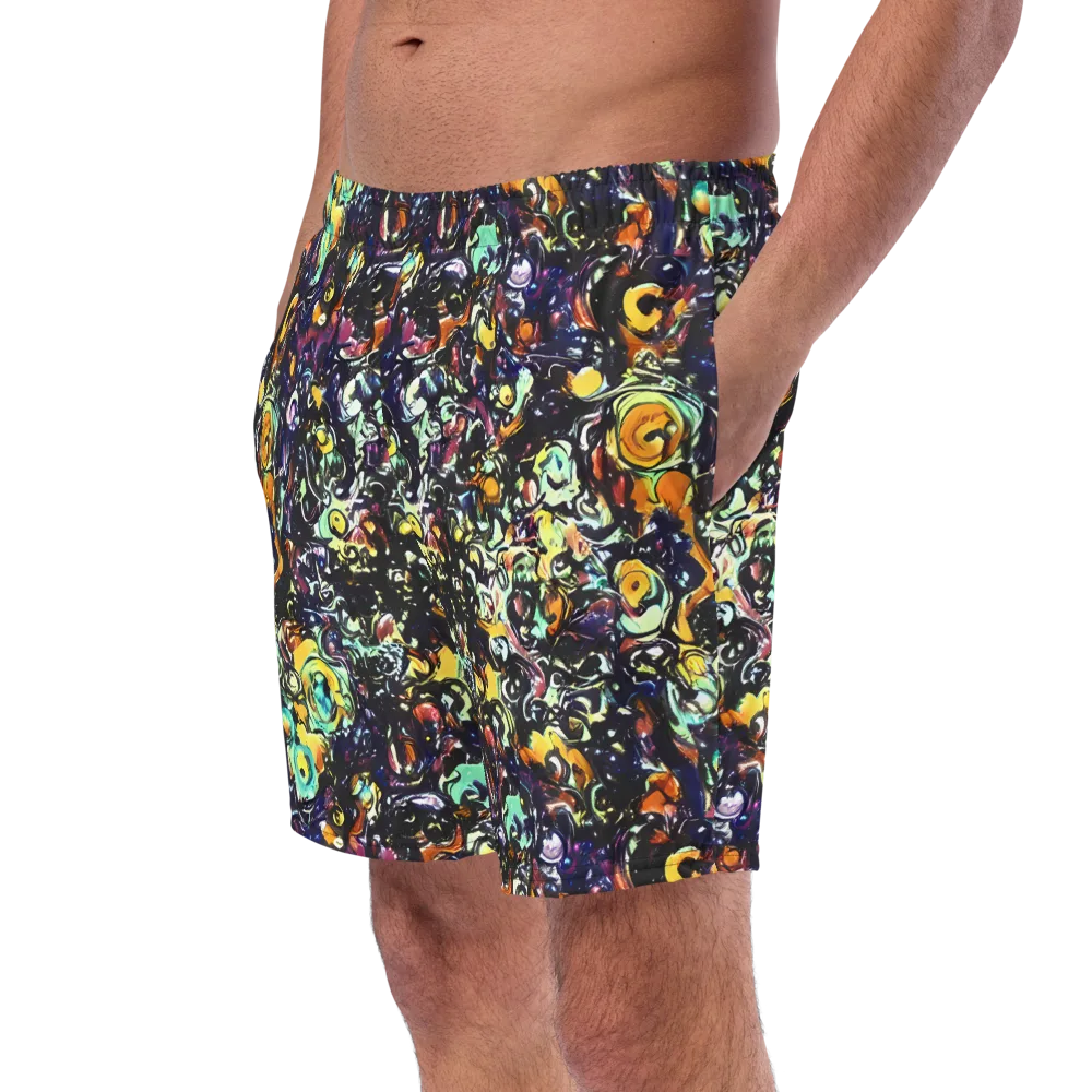 Dark Matter Bloom on Swim Trunks — Left Front