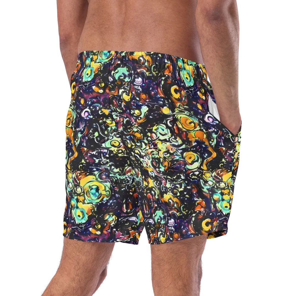 Dark Matter Bloom on Swim Trunks — Right Back