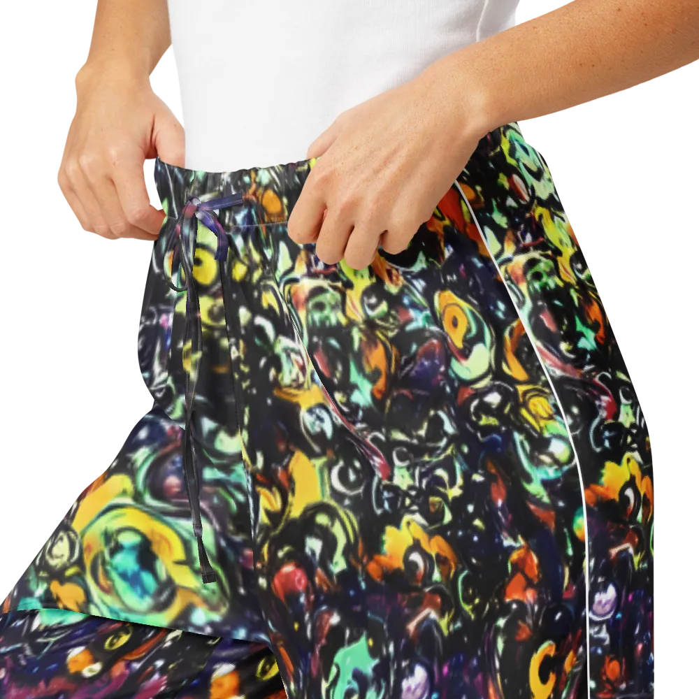 Dark Matter Bloom on Women's Pajama Pants — Product details
