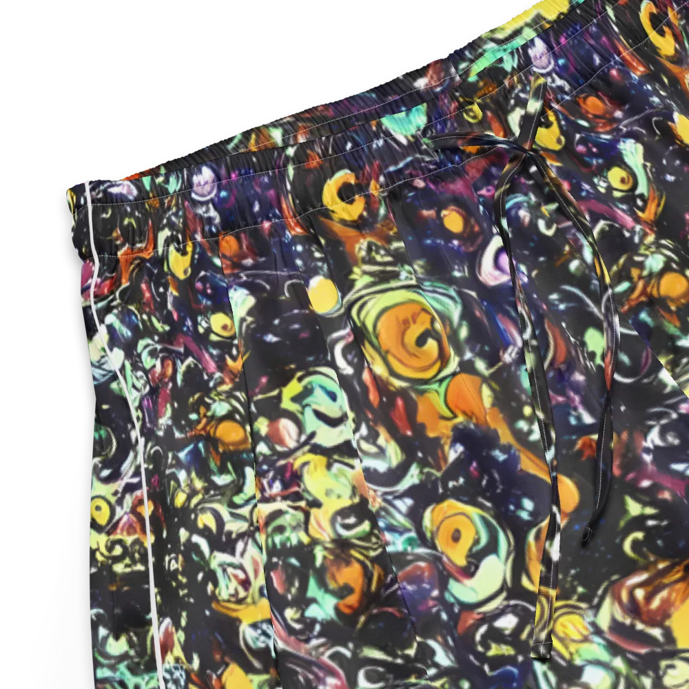 Dark Matter Bloom on Women's Pajama Shorts — Product details
