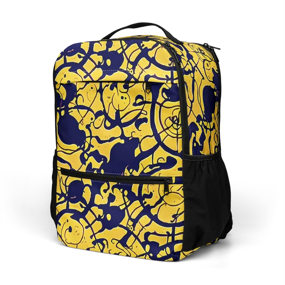 Golden Oddity on Utility Backpack — Left Front