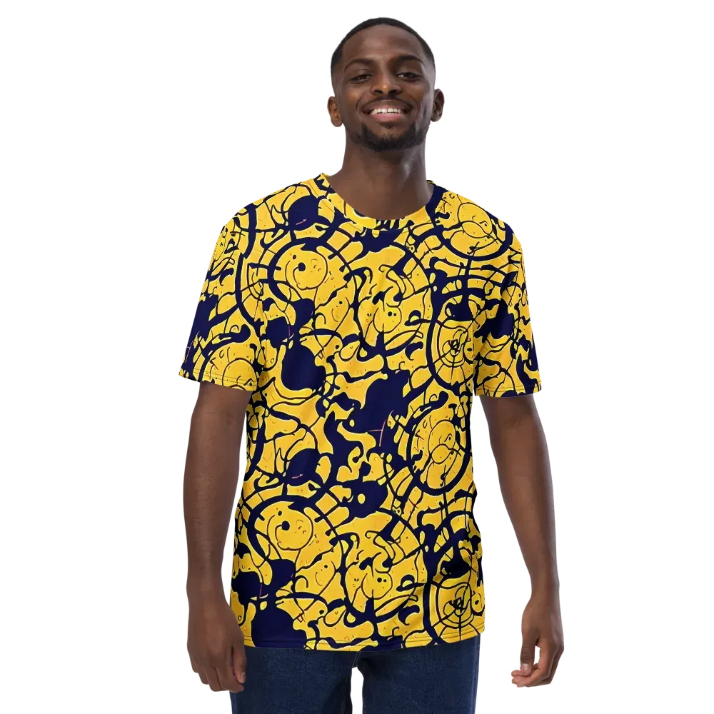 Golden Oddity on Men's Crew Neck T-Shirt — Front