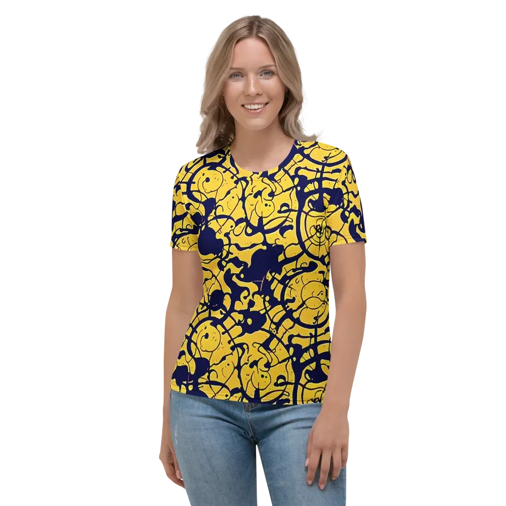 Golden Oddity on Women's Crew Neck T-Shirt — Front
