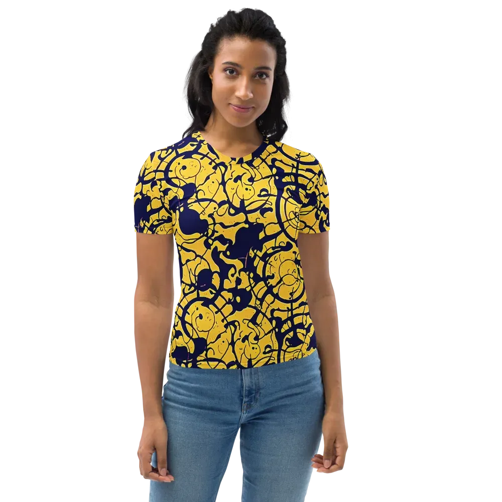 Golden Oddity on Women's Crew Neck T-Shirt — Front