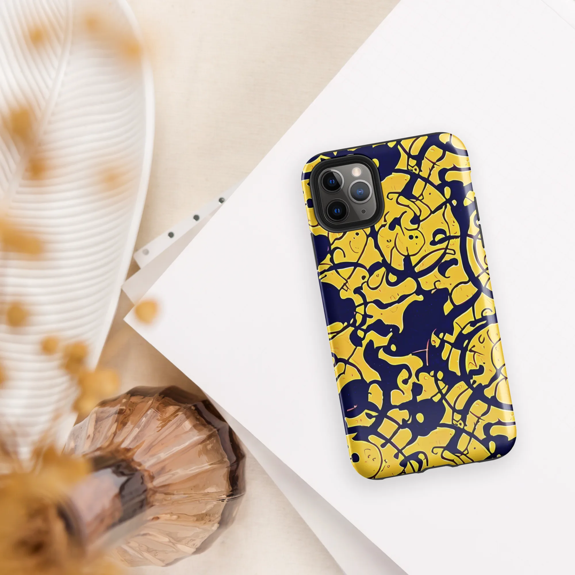 Golden Oddity on Tough Case for iPhone® — Front