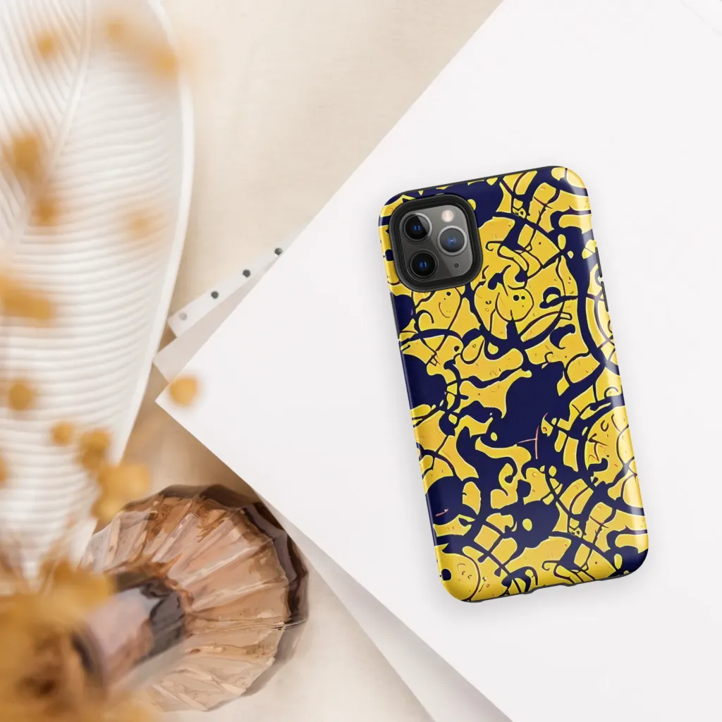 Golden Oddity on Tough Case for iPhone® — Front