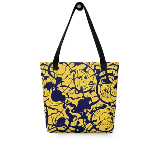 Golden Oddity on a Tote Bag