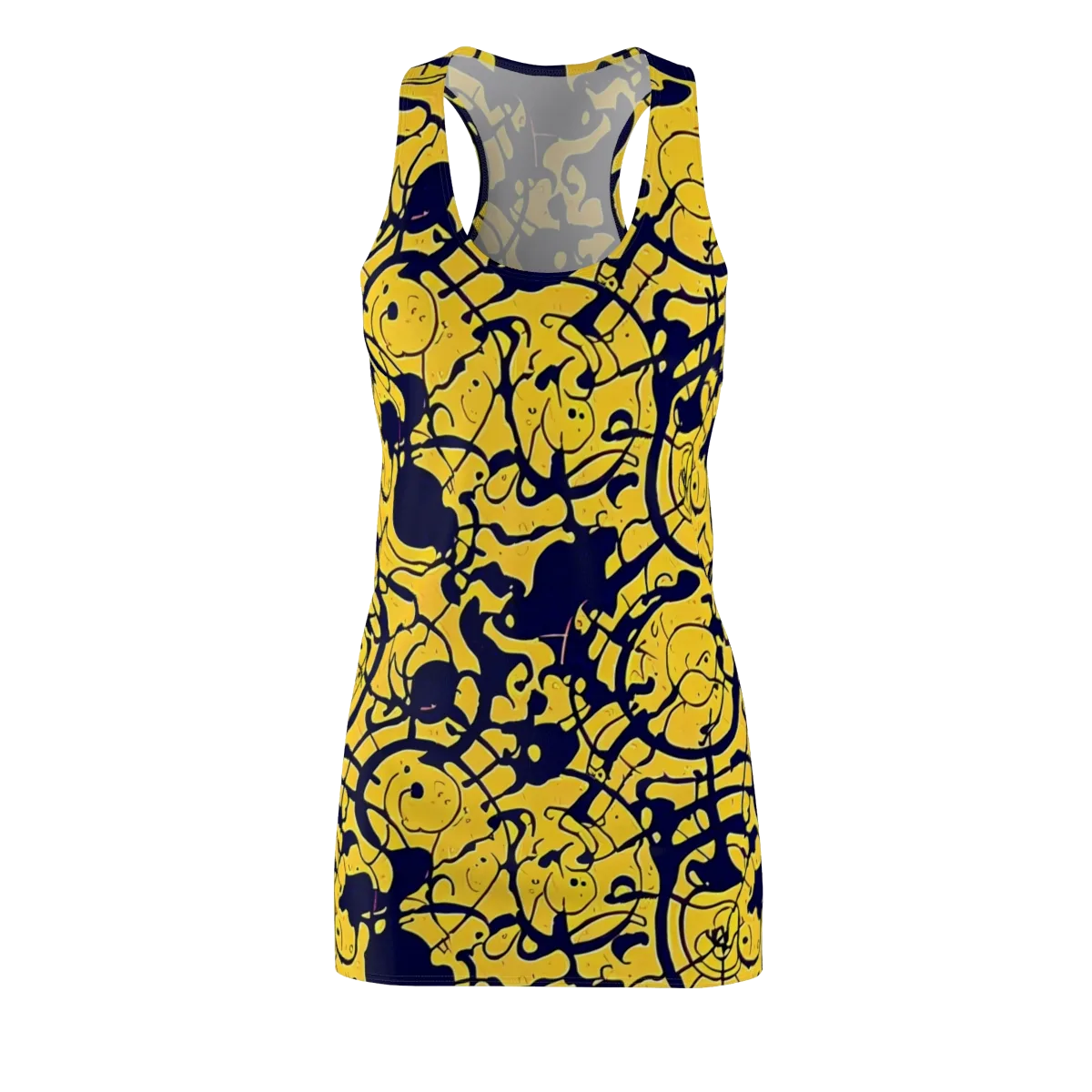 Golden Oddity on Racerback Dress — Front