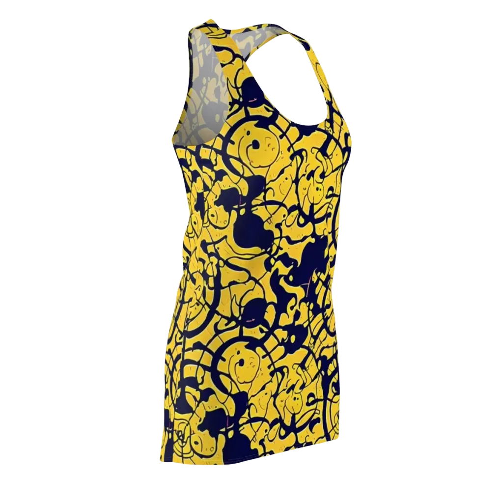 Golden Oddity on Racerback Dress — Front Side
