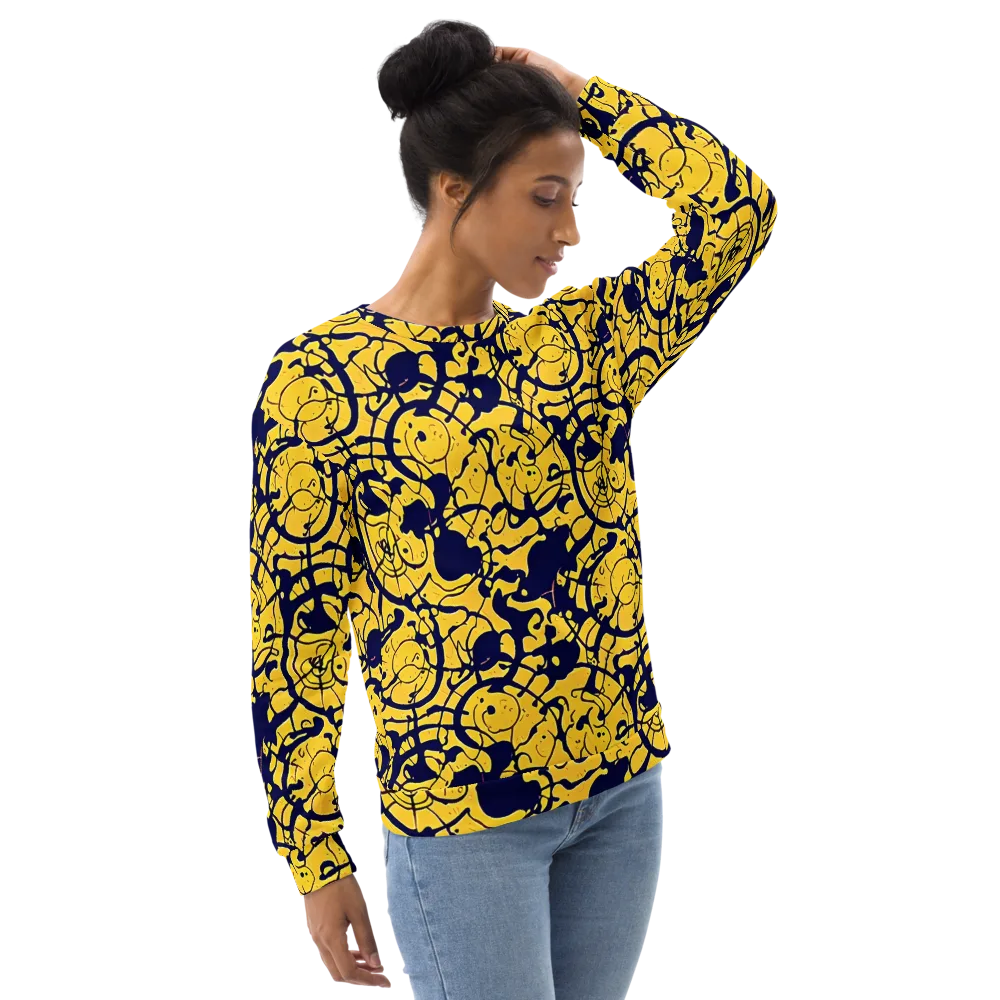 Golden Oddity on Sweatshirt — Right Front
