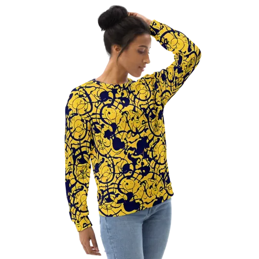 Golden Oddity on a Sweatshirt