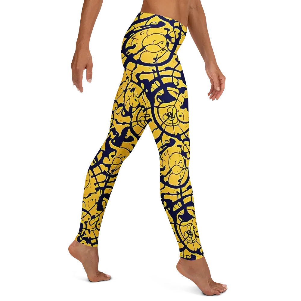 Golden Oddity on Leggings — Right