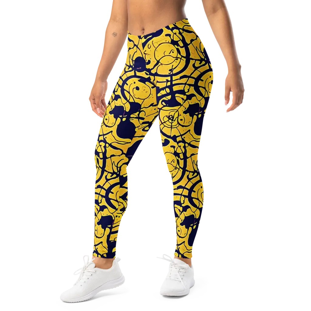 Golden Oddity on Leggings — Left Front