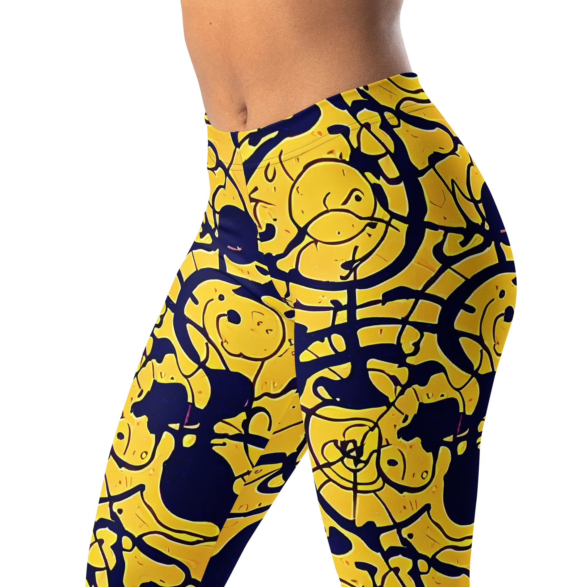 Golden Oddity on Leggings — Left Front