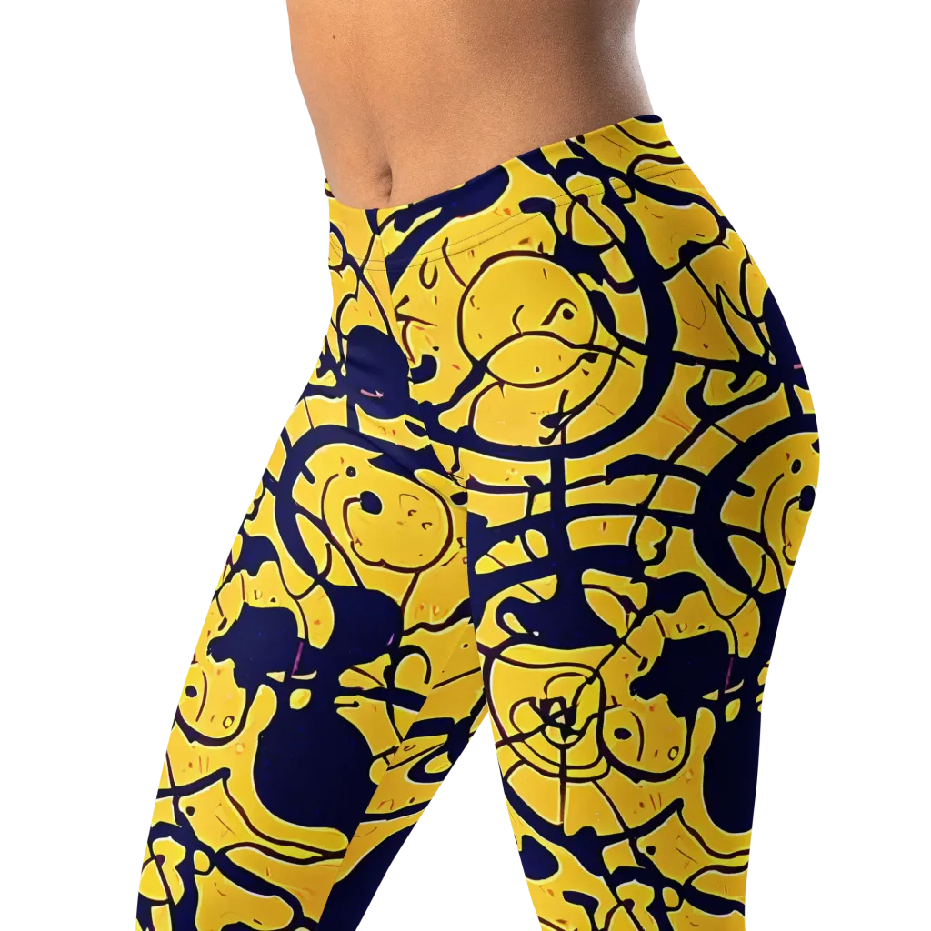 Golden Oddity on Leggings — Left Front