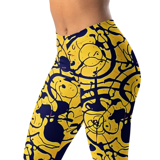 Golden Oddity on a Leggings
