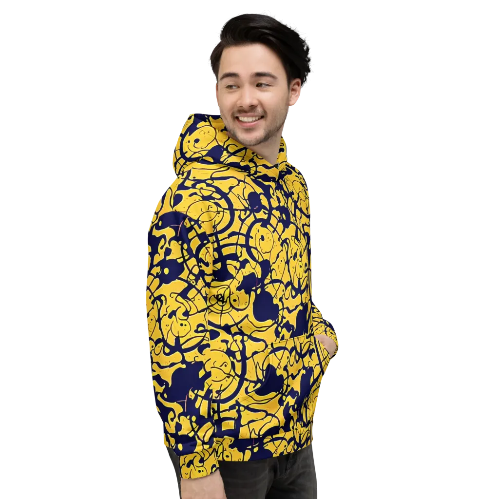 Golden Oddity on Hoodie — Right