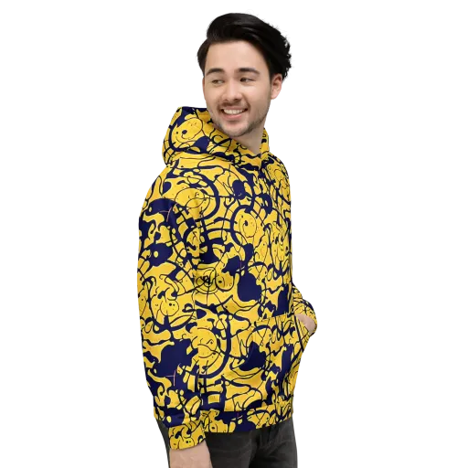Golden Oddity on a Hoodie