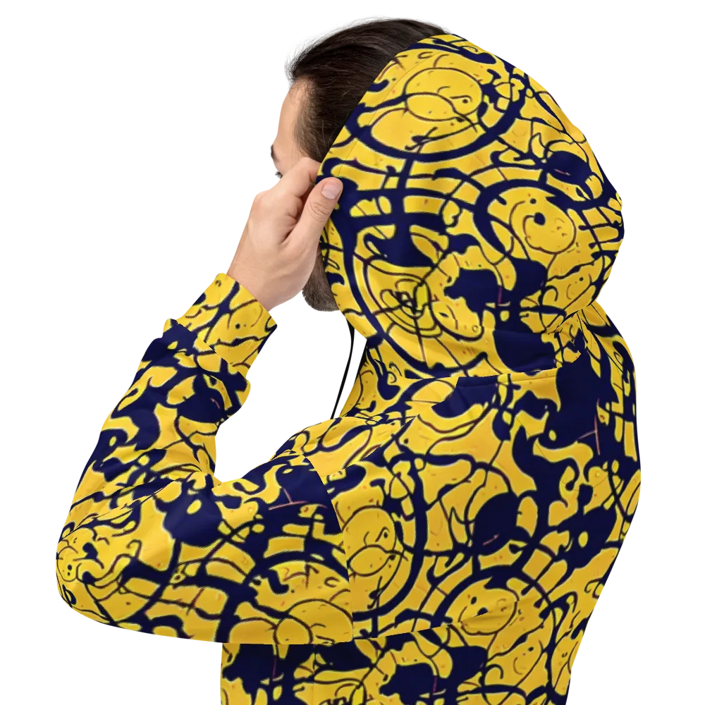 Golden Oddity on Hoodie — Back