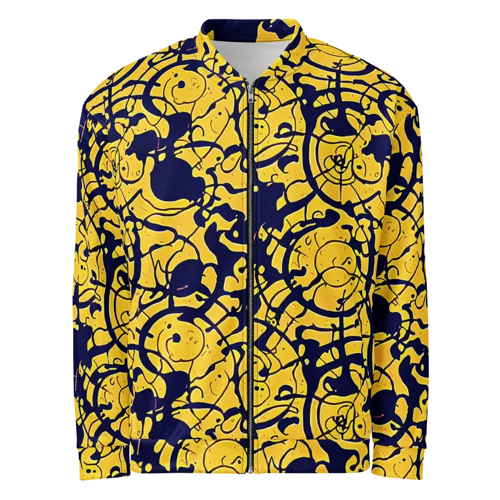 Golden Oddity on Bomber Jacket — Front