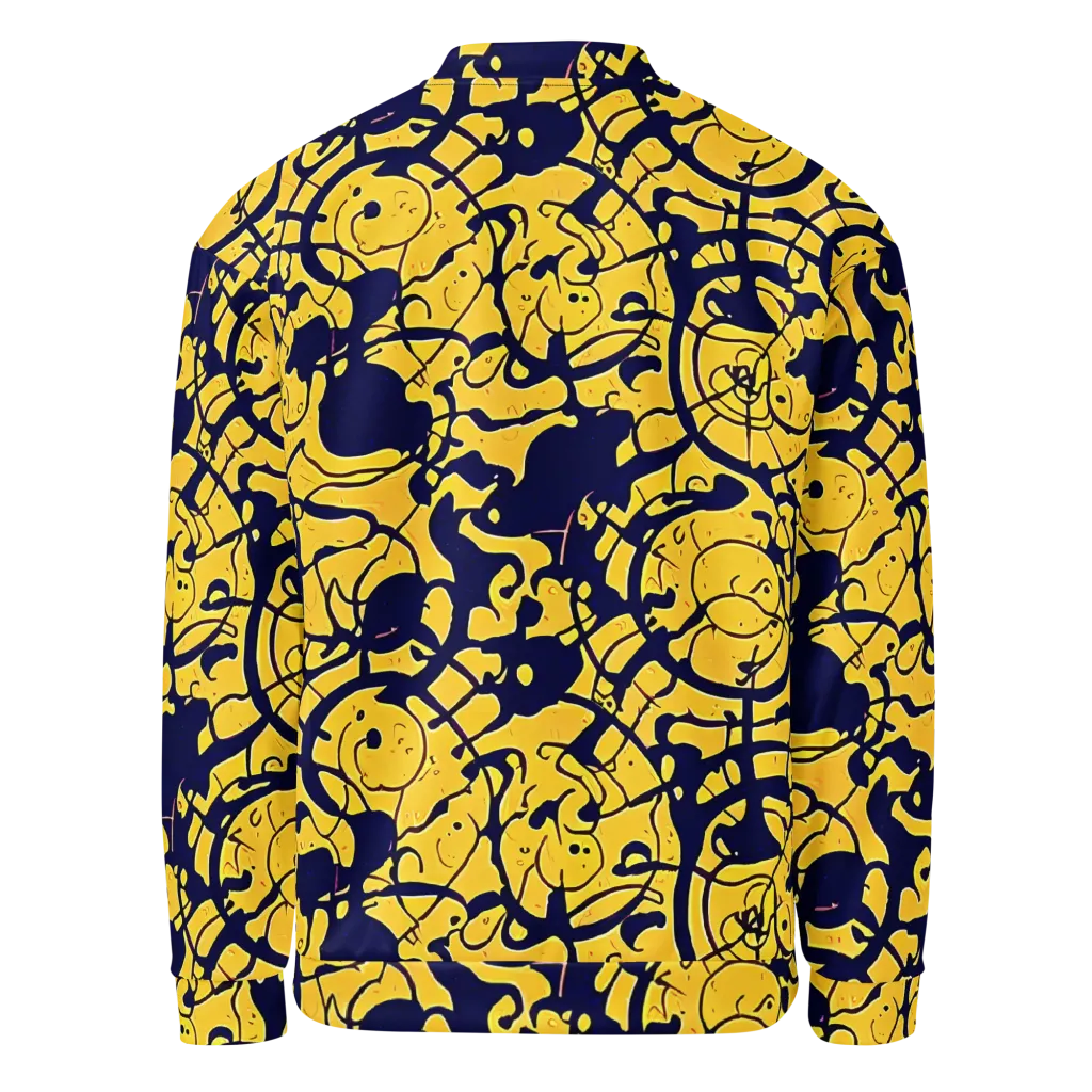 Golden Oddity on Bomber Jacket — Back
