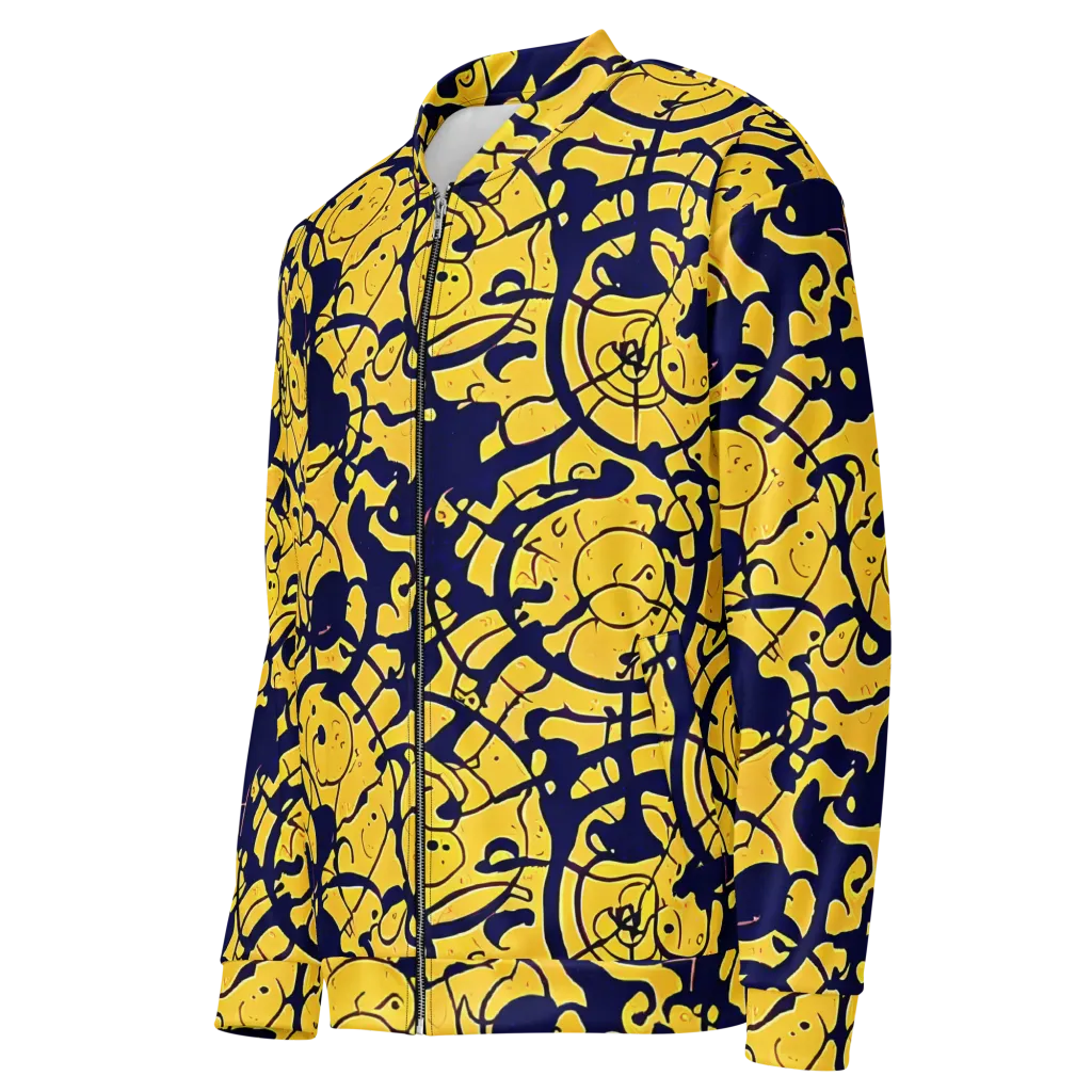 Golden Oddity on Bomber Jacket — Left Front