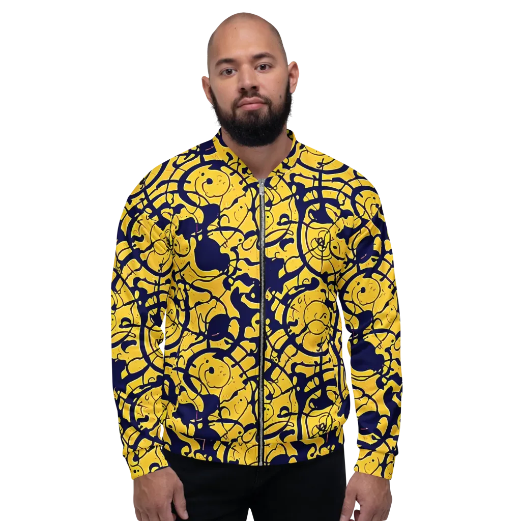 Golden Oddity on Bomber Jacket — Front