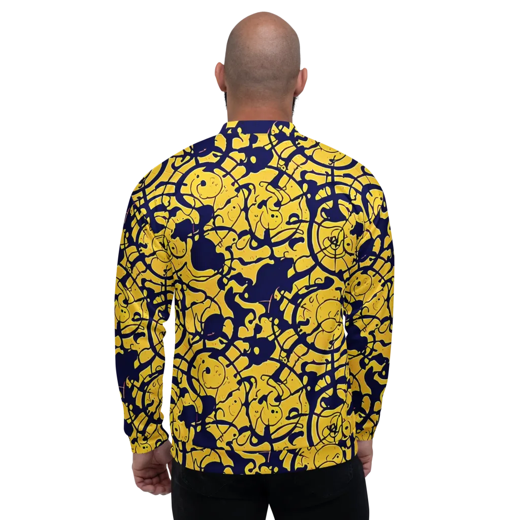 Golden Oddity on Bomber Jacket — Back