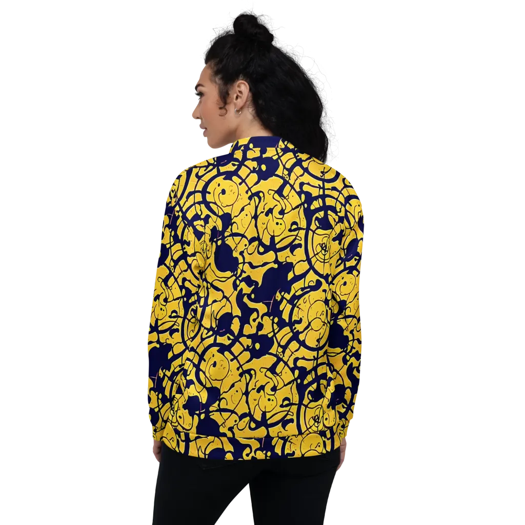 Golden Oddity on Bomber Jacket — Back