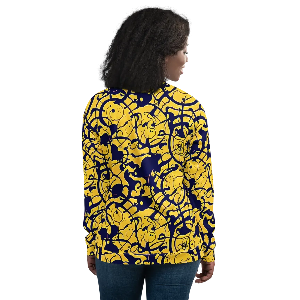 Golden Oddity on Bomber Jacket — Back