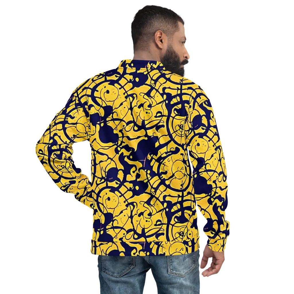 Golden Oddity on Bomber Jacket — Back