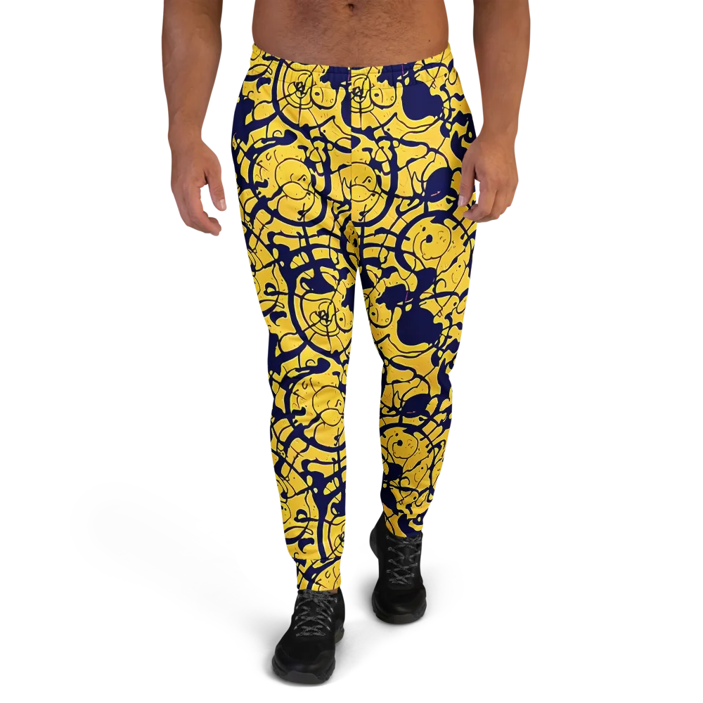 Golden Oddity on Men's Joggers — Front