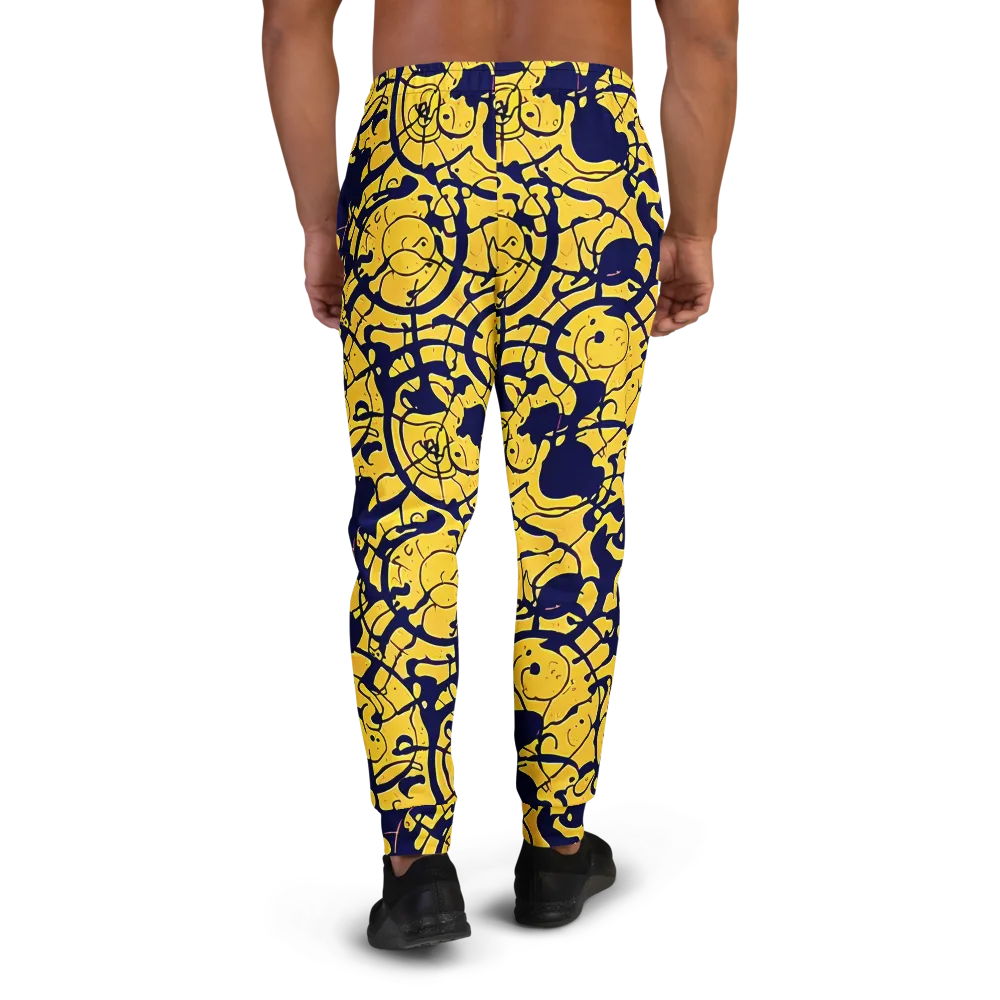 Golden Oddity on Men's Joggers — Back